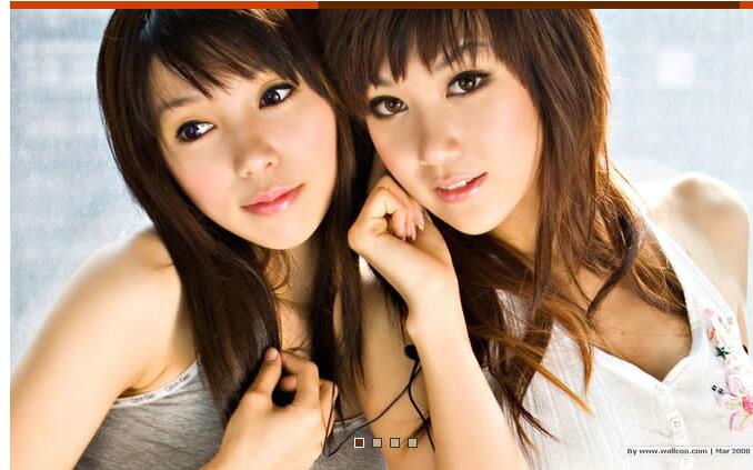 鼠标滑过多焦点图透明渐变切换-A8源码网