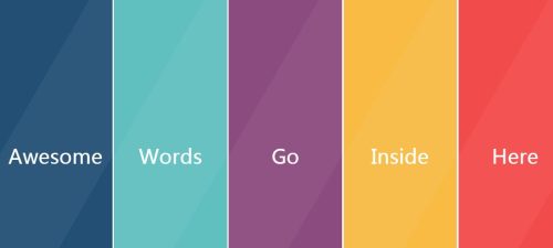 jquery+css3全屏手风琴效果代码-A8源码网
