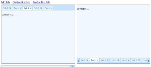 多种不同方向风格的tab标签切换效果源码-A8源码网