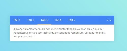 MaterialDesign风格动画效果Tabs选项卡特效源码-A8源码网