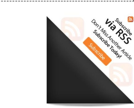 书角带阴影的撕页广告效果代码-A8源码网