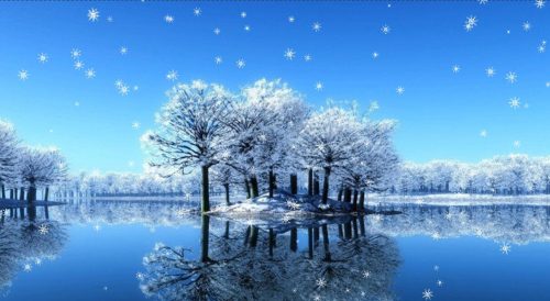 JS网站背景下雪-网页雪花飘飘代码-A8源码网