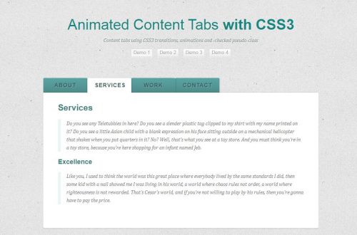 CSS3实现的Tab多页签代码-A8源码网