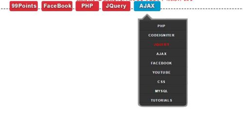 CSS3动画下拉导航菜单代码-A8源码网