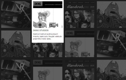 css3高亮图片文字显示效果代码-A8源码网