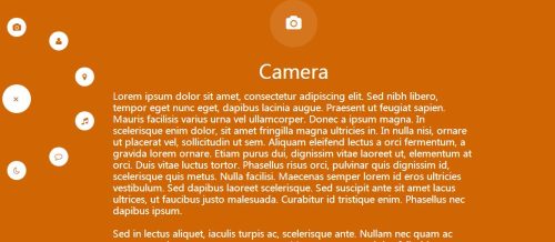 简洁的html5+css3导航菜单插件源码-A8源码网