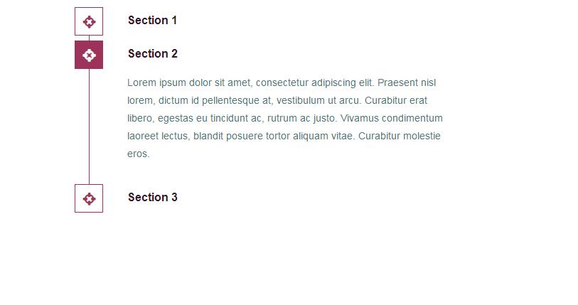 图片[1]-CSS3垂直手风琴文字列表切换代码-A8源码网
