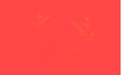 两个随风飘动的竹支效果代码-A8源码网