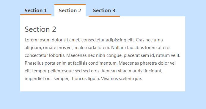 图片[1]-Bootstrap Tabs选项卡切换效果代码-A8源码网