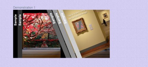 jquery+css3立体式动画百叶窗切换效果代码-A8源码网