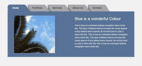 纯css半圆角tab标签切换代码-A8源码网