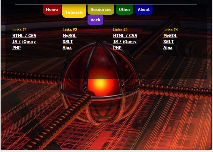图片[1]-CSS3打造的多级下拉菜单导航特效代码-A8源码网