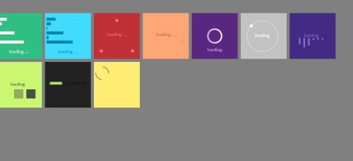 html5进度条loading加载效果代码-A8源码网