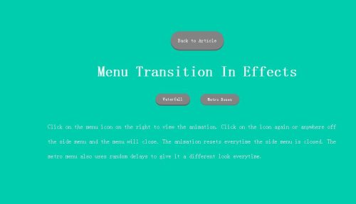 jquery右侧滑动折叠效果导航菜单代码-A8源码网