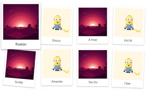 简单易用的纯CSS3图片墙效果代码-A8源码网