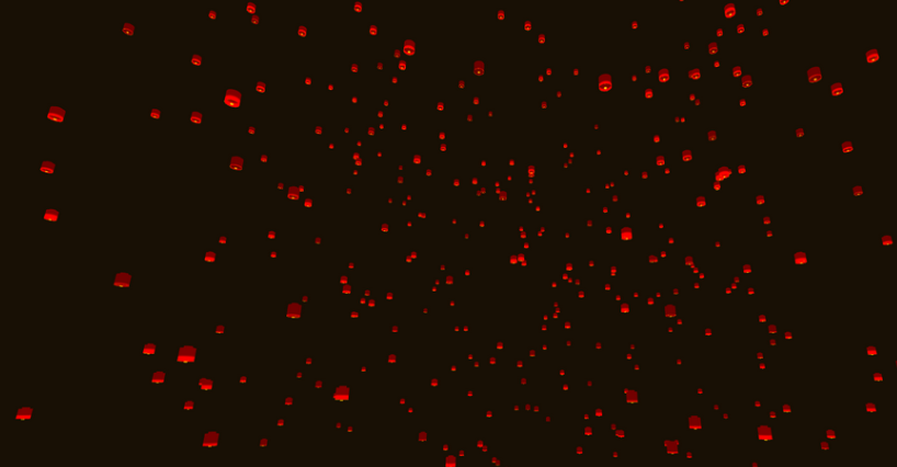 图片[1]-使用three.js和HTML5打造的锦鲤灯笼背景动画特效源码-A8源码网