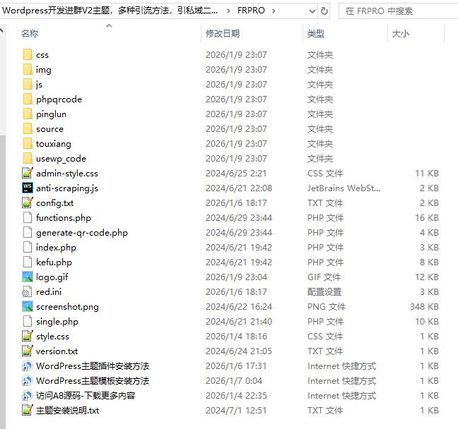 图片[2]-WordPress开发进群V2主题，多种引流方法，引私域二次变现-A8源码网