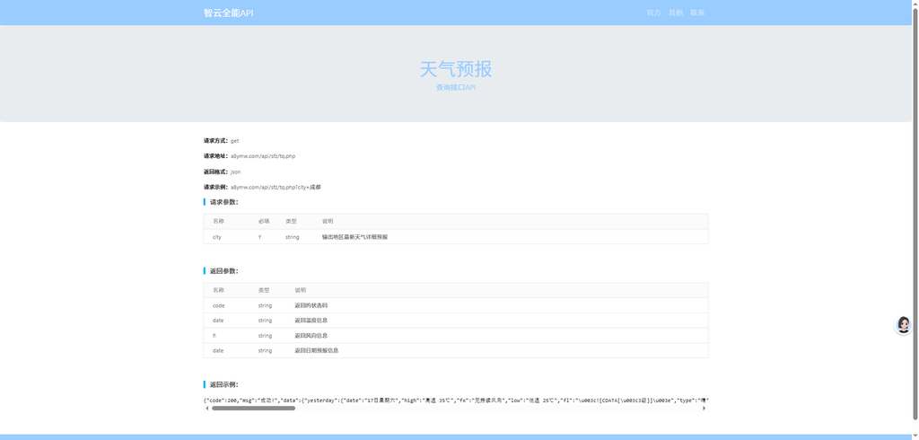 图片[1]-智云全能API接口源码-全开源含100+接口-附搭建教程-A8源码网