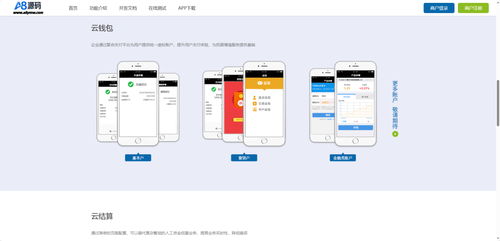 图片[4]-易支付精美设计支付收银台模板-门店收银管理系统-云支付收银台-A8源码网