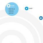 jquery 导航 鼠标滑过类似气泡放大缩小显示二级菜单