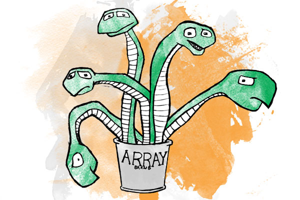 Artist's interpretation of article headline