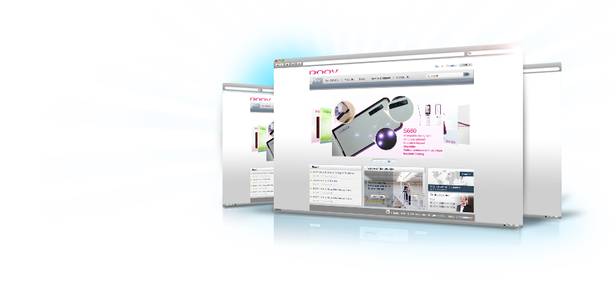 朵唯手机品牌网站建设